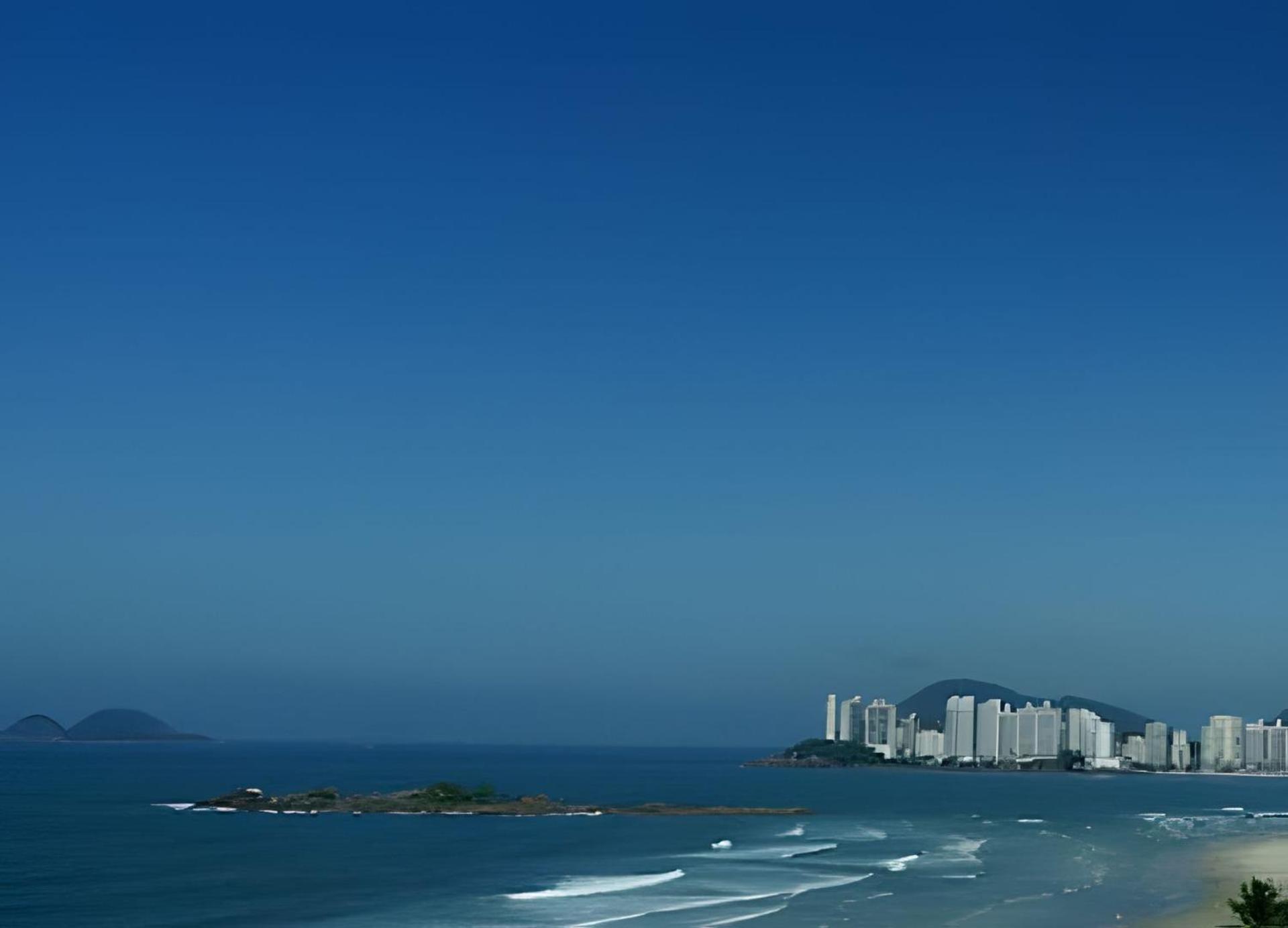 Vista-Mar - 3 Suites Com Ar Condicionado E Quarto Casal Com Ar Condicionado - 100M Da Praia Guaruja Exterior photo